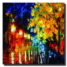 Tranh in Canvas sơn dầu